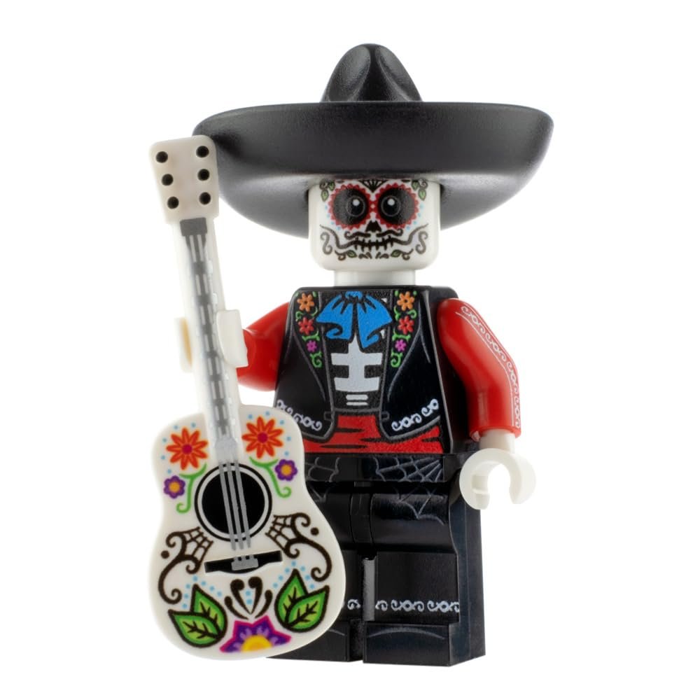 Custom Design Minifigure - El Mariachi Muerto - Adult Collectors Edition