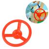 Swingset Steering Wheel Attachment,Plastic Steering Wheel Swing Set Accessory for Swingset, Treehouse, Backyard Playset (Red) view 3