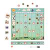 Janod - Family Planner - Magnetic Board + 97 Magnets - Days of the Week and Organize Learning - Cardboard Toys - From 3 Years, J05469 view 2