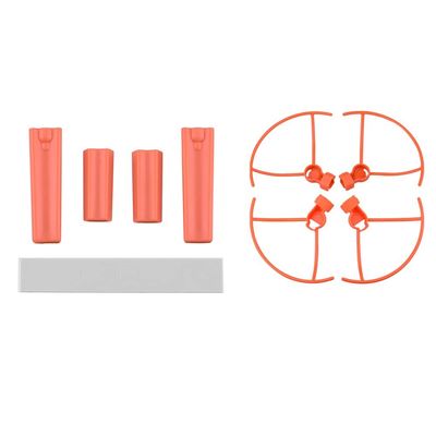 ABZEKH Drone Accessories Drone Landing Gear for FIMI X8 MINI Increase for 2CM Height Extender Long Leg Foot Protector Stand for Gimbal Guard for FIMI Accessory (Color : Orange Set A)
