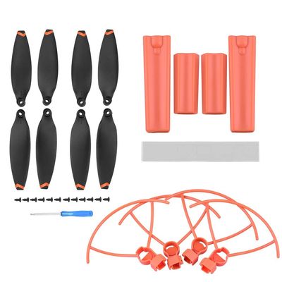 ABZEKH Drone Accessories Drone Landing Gear for FIMI X8 MINI Increase for 2CM Height Extender Long Leg Foot Protector Stand for Gimbal Guard for FIMI Accessory (Color : Orange Set B)
