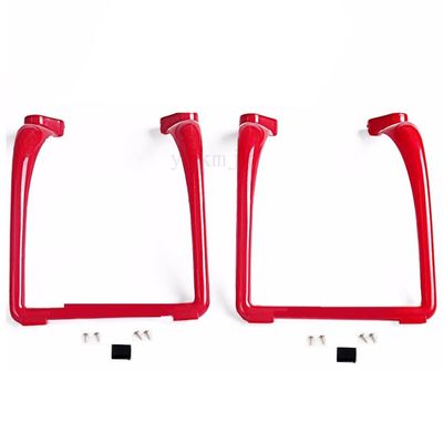 ABZEKH Drone Accessories for CYMARC X8W X8G X8HW X8HG for BAYANGTOYS X16 for RC Drone Spare Parts Landing Gear Upgrade Version Quadcopter Helicopter Landing Skids (Color : Red)