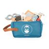 Janod Childrens Barber Case-7 Wood Accessories + Bag-Pretend Play Imagination-Enhancing-Wooden Toy-3 Years +, J06552, Blue view 2