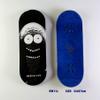 NOAHWOOD Fingerboards Deck (34.2x97mm 5-Layer Maple Wooden Handmade by NW11s Molds)+2 Pcs Grip Tape (Ghost) view 2