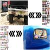 Bumper/Window Decals - RC Scale cralwer Accessory - Choose from 2 Sets - Made for: Axial SCX10 II III RC4WD Redcat Gen8 TRX4 Vanquish VS4-10 VRD Stickers (52pc Rock Bands Set) view 1