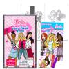 Barbie Mini Party Favors Set for Kids - Bundle with 24 Mini Barbie Grab n Go Play Packs with Coloring Pages, Stickers and More (Barbie Birthday Party Supplies) view 2