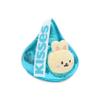 Anirollz Stuffed Animal Plush Toy - Official Hershey Kisses Chocolate Toy Blanket Outfitz Doll | Soft, Squishy, Warm, Cute, Comfort, Safe | Pillow with Bunny - Valentine's Day Gift 4" Bunniroll view 1