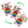 Booba Pop Sensory Plush Doll - Two in One - Fidget and Plush Toy Show Booba Cute, Soft, Stuffed Plush Plush Doll for Kids - Officially Licensed Product - 14 Inches view 1