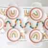 Lucy Darling Little Rainbow Birthday Party Supplies in a Box view 4