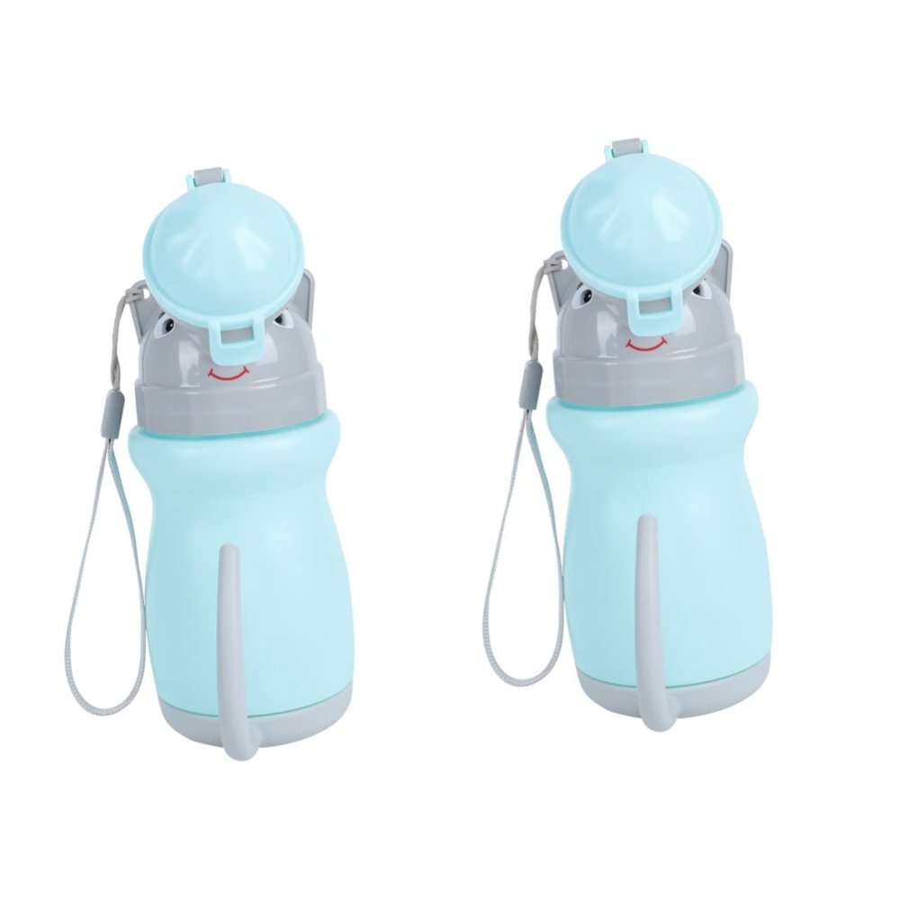 Portable Urinal for Kids Toddler Boy Travel Pee Bottle Leak-Proof Lightweight Potty Training Tool for Car Outdoor Camping