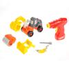 PowerTRC 3-in-1 Take Apart Educational Toy Construction Truck with Power Tool | Change to Bulldozer, Excavator, Roller Learning Playset for Kids view 2