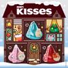 Anirollz Stuffed Animal Plush Toy - Official Hershey Kisses Chocolate Toy Blanket Outfitz Doll | Soft, Squishy, Warm, Cute, Comfort, Safe | Pillow with Fox - Valentine's Day Gift 4" Foxiroll view 3