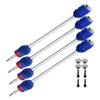 RCMYou RC Upgrades Part for 1/10 T-Maxx/Revo/E-Maxx(First Generation),Drive Shaft Axles Front Rear #45 Steel Driveshafts CVD Upgrades Parts Hop-up,Replace #5451R,4-Pack,Navy Blue (More Powerful) view 1
