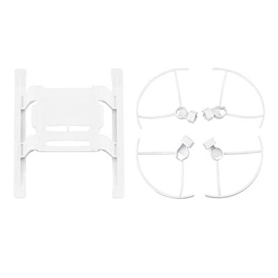 ABZEKH Drone Accessories Landing Gear for FIMI X8 MINI Propeller Guard for Anti-Collision Propeller Anti-Collision Drone Accessories (Color : Type3 White)