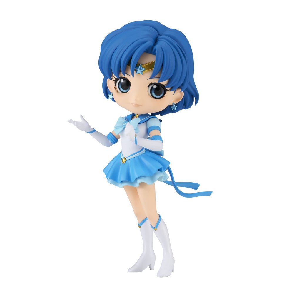 Banpresto - Pretty Guardian Sailor Moon Cosmos The Movie - Eternal Sailor Mercury (ver. A), Bandai Spirits Q Posket Figure