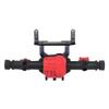 Metal Servo Stand Mount, Axle Servo Brackets Remote Control Accessories for 1/10 RC Crawler Car AXial SCX10 II 90046 90047 Parts (Black)(Black) view 3