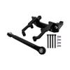 Metal Servo Stand Mount, Axle Servo Brackets Remote Control Accessories for 1/10 RC Crawler Car AXial SCX10 II 90046 90047 Parts (Black)(Black) view 4