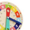 Wooden Clock Kids Toys Life Skills Training Games Teaching Aids for Children view 2