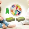 Wooden Clock Kids Toys Life Skills Training Games Teaching Aids for Children view 4