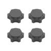 17mm Aluminum Wheel Hub Hex Nut Fine Anti-Dust Cover, for 1/8 RC for Hobby Car BuggyTruck Hop-Up Parts HSP Axial HPI Himoto ( Color : Dark Grey ) view 1