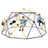 Costzon Kids Climbing Dome with Swing, 10FT Kids Jungle Gym Monkey Bar Climbing Toys for Outdoor, Holds up to 800 lbs, Indoor Geometric Dome Climber Playground Set for Boys Girls 3-8 Backyard Gifts view 1