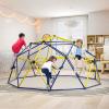 Costzon Kids Climbing Dome with Swing, 10FT Kids Jungle Gym Monkey Bar Climbing Toys for Outdoor, Holds up to 800 lbs, Indoor Geometric Dome Climber Playground Set for Boys Girls 3-8 Backyard Gifts view 3