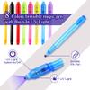 DazSpirit 8 Pack Invisible Ink Pens with UV Light, Detective Valentine Cards & Gift Bags, Non Candy Valentines Day Classroom Exchange Gifts, Spy Party Favors for Kids, Treasure Box Prizes view 3