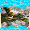 100 Pcs Pink Mini Axolotl Resin Figurine Miniature Axolotl Charm Tiny Animal Figures Ornament Mini Animals Figures to Hide Cupcake DIY Craft Decoration Gift Birthday Party Favor view 2