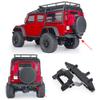 1/18th RC Car Bumper Aluminum Rear Bumper Bar Mount for TRX4M Defender RC Crawler Car Upgrades Parts view 2