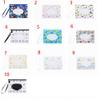 Portable Wet Wipe Pouch, Refillable Baby Wipe Dispenser with Snap Strap, Travel Reusable Wipes Container Wipe Carrying Case Holder(7) view 2