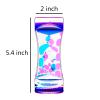 FKYTION Liquid Motion Bubbler & Diamond Shaped Penguin Liquid Timer and Moving Sand Art Picture Pack of 3 Activity Calm Relaxing Desk Toys Voted Best Gift! view 4