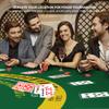 70" x 35" Poker Mat for Table with Carrying Bag, Professional Casino Blackjack Tabletop Layout Poker Table Mat, Non-Slip Rubber Poker Table Top Cover for Parties, Home Entertainment, Poker Game Night view 2