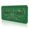 YUZPKRSI 70" x 35" Portable Professional Casino Craps Tabletop Layout Mat with Carrying Bag, Non-Slip Rubber Craps Dice Game Layout Table Top Cover for Parties, Home Entertainment, Game Night view 1