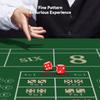 YUZPKRSI 70" x 35" Portable Professional Casino Craps Tabletop Layout Mat with Carrying Bag, Non-Slip Rubber Craps Dice Game Layout Table Top Cover for Parties, Home Entertainment, Game Night view 2