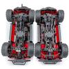 1 Set Aluminum Linkage Link Rod Ends Elevate Upgrade for TRX4-M 1/18th RC Crawler Car Parts (Black) view 3