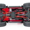 1 Set Aluminum Linkage Link Rod Ends Elevate Upgrade for TRX4-M 1/18th RC Crawler Car Parts (Red) view 2