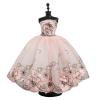 Fashion Tutu Ballet Dress for 11.5" Doll Clothes Outfits 1/6 Dolls Accessories Rhinestone 3-Layer Skirt Ball Party Gown (Misty Rose) view 1