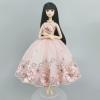 Fashion Tutu Ballet Dress for 11.5" Doll Clothes Outfits 1/6 Dolls Accessories Rhinestone 3-Layer Skirt Ball Party Gown (Misty Rose) view 2