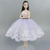 Fashion Tutu Ballet Dress for 11.5" Doll Clothes Outfits 1/6 Dolls Accessories Rhinestone 3-Layer Skirt Ball Party Gown (Light Purple) view 2
