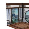 AMLESO Backdrop Scene Model Collection Background Board Scene for Action Figures Storage, Chinese Room view 3