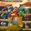 STOULKD 6 Shapes Dinosaur Transforming Robot Toys for Kids 6+, 6 Packs of STEM Transformed Action Figure,s 6-in-1 Dino-Robot Model Toys, Birthday Gifts for Boys Girls Age 6, 7, 8, 9, 10+ Years Old view 4
