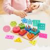 Amagogo Sorting Stacking Toys Educational Learning Matching Toy Gifts for Preshcool view 4