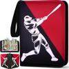 Baseball Card Binder 440 Pockets, 55 Sleeves Small Baseball Binder 3 Ring Zipper Trading Cards Holder 4 Pocket, Mini Sport Collection Book Storage Organizer, Album Folder Case Photocard Protector Gift view 1