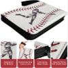 Baseball Card Binder 440 Pockets, 55 Sleeves Small Baseball Binder 3 Ring Zipper Trading Cards Holder 4 Pocket, Mini Sport Collection Book Storage Organizer, Album Folder Case Photocard Protector Gift view 4