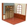Menolana Backdrop Scene Model Display Scene Accessories Scene Display Collection Background for Action Figures , Tea House view 2