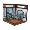 Menolana Backdrop Scene Model Display Scene Accessories Scene Display Collection Background for Action Figures, Chinese Room view 1
