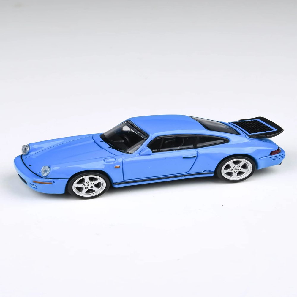 1987 RUF CTR Racing Blue 1/64 Diecast Model Car by Paragon Models PA-55297