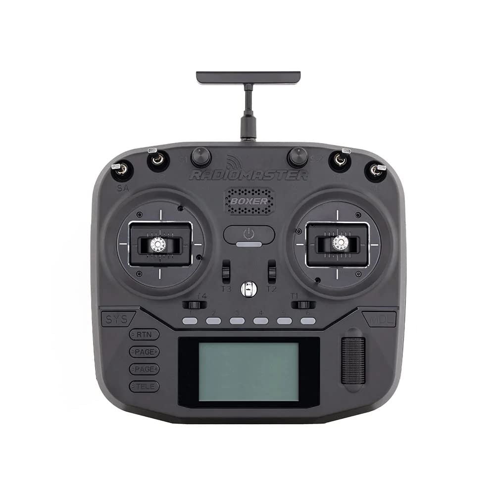 RadioMaster Boxer 2.4GHz 16CH Hall Gimbals Radio Controller with Carrying Case, Mode 2 (ELRS)
