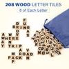 BenBen Spelling Games, 224 Flashcards, 208 Wood Letter Tiles, 1-4 Players, Learning Games for Kids 4-8, Educational Toys for Kindergarten 1st 2nd Grade, Preschool Classroom Must Haves view 3