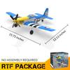 VOLANTEXRC RC Plane 4 Channel P51D Mustang Remote Control Airplane Fighter RTF with 6-Axis Gyro, 3 Modes Easy to Fly, 2.4GHz Radio Controlled Aircraft for Beginners & Adults (Blue) view 3